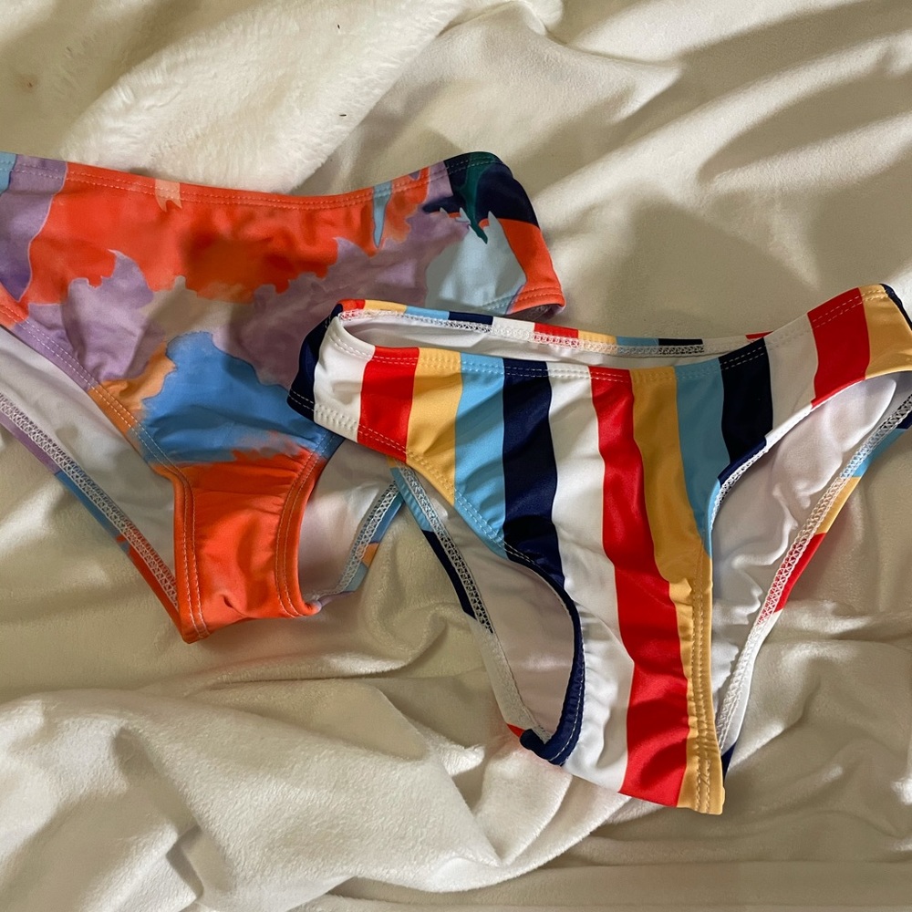 Bathing bottom set